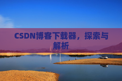 CSDN博客下载器，探索与解析